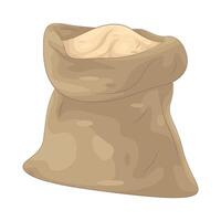 Illustration of Grain Sack vector