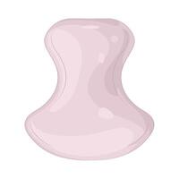 Illustration of Gua Sha vector