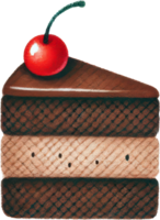 Chocolate Layer Cake png