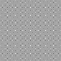 Black and White Geometric Linear Winding Seamless Pattern vector