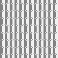 Flat Grey Hexagonal Seamless Pattern vector