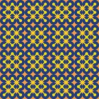 Flat Starlight Constellation Seamless Pattern vector