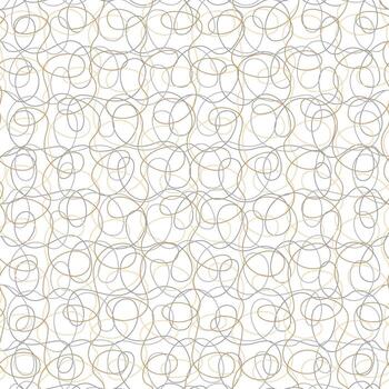 Random Scribble Seamless Pattern vector