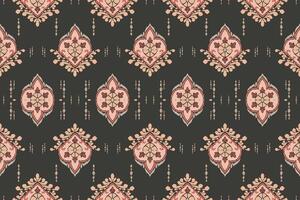 Golden flowers and leaves in an antique style, elegant and luxurious design with Baroque Rococo elements. Seamless vintage patterns. vector