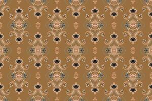 Damask seamless pattern element. classical luxury old fashioned damask ornament, royal victorian seamless texture for wallpapers, textile, wrapping. vector
