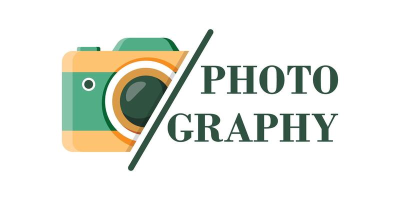 Camera icon in flat style. Photography illustration on isolated background. Photo sign business concept.