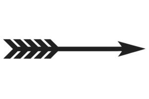 Bow arrows icon vector