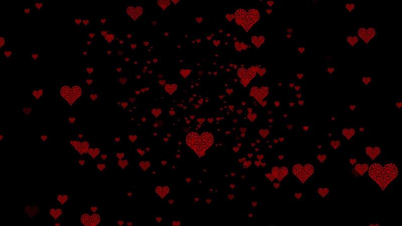 Valentine's Day Animation. Love Particles Effect, Animation. 54606997 ...