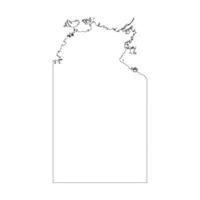 Northern Territory blank outline map vector