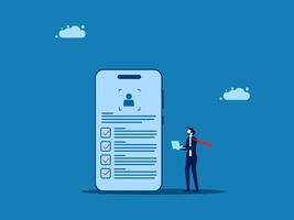 Interactive KYC, Customer Compliance and Digital On Screen Security Interface, Identity Verification vector
