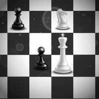 Chess Dashboard Eye Catching Design for Game and Application Interfaces vector