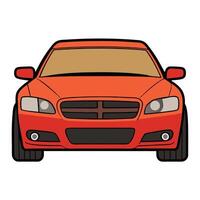 A car icon on a white background vector