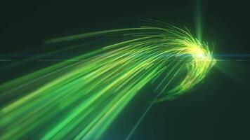Colorful 3d Strings Flowing Background video