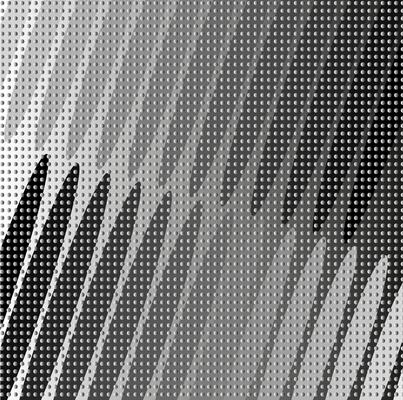 Monochrome background with an original abstract pattern in gray