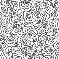Abstract background in doodle style with a pattern of spots and concentric circles vector