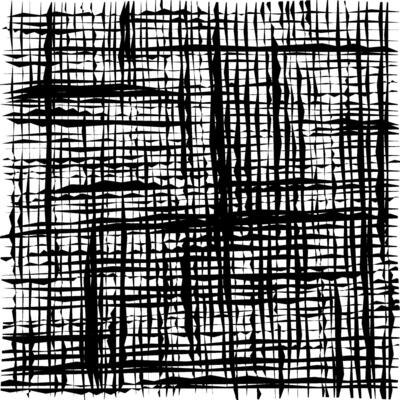 Cursive and original black grunge texture on a white background