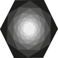 Abstract gray background decorated with geometric pattern in the form of polygons vector