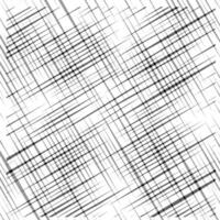 Texture in the form of fabric with a pattern of black lines and stripes on a white background vector