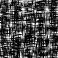 Black grunge texture drawn in ink on a white background vector