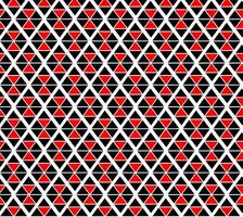Seamless texture in the form of a bright geometric pattern of triangles on a white background vector