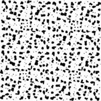 Texture in the form of black blots and spots on a white background vector