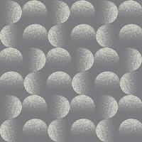 retro styled stippled dots pattern design vector