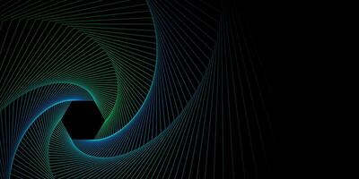 modern abstract banner design with gradient lines design vector