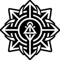 Path liberation icon in filled style vector