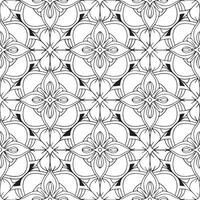 black and white seamless pattern design vector