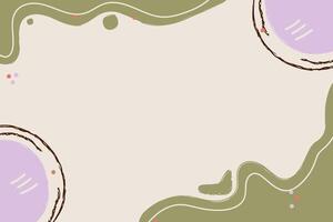Banner template with place for text. Modern design with texture, hand drawn. vector