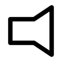 volume, sound, speaker icon in line style. illustration vector