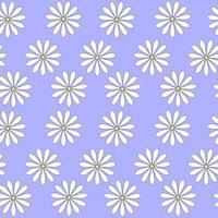 seamless pattern with flowers vector