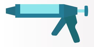 Glue Gun icon. Caulk gun sign. for mobile concept and web design. illustration on white background vector