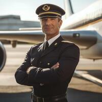 Confident Aircraft Pilot photo