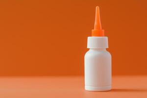 Compact Office Glue Bottle with Precision Nozzle for Clean Application photo