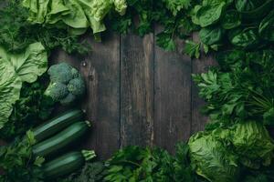 Fresh Green Vegetables photo
