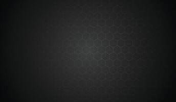 black hexagon pattern abstract background vector