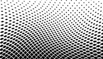 halftone wavy dots background vector