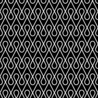 wavy linear monochrome geometric pattern vector