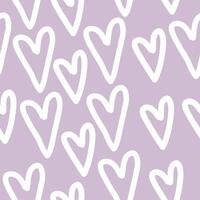 Love in Every Stroke, Seamless pattern design vector