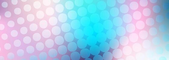 Dreamy Dots, Gradient Texture banner Background with copy space vector