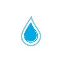 Water drop icon design vector