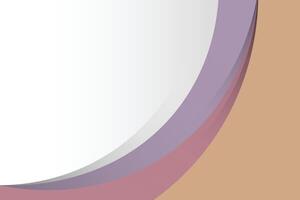 Abstract Colorful Curves Design vector