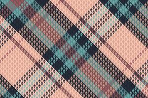Tartan plaid pattern with dark color. vector