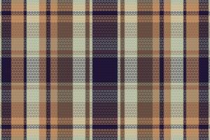 Tartan Plaid With Night Color Pattern. vector