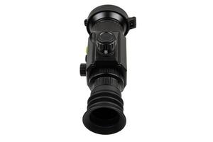 Modern monocular thermal imager isolate on a white. A device for fixing thermal radiation. photo