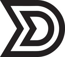 The logo for the d group vector