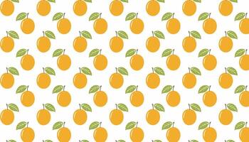 Jujube pattern. illustration. Background with fruit. vector