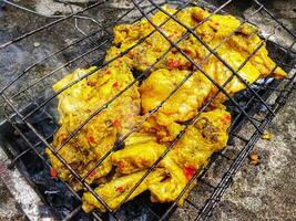 sweet and spicy grilled chicken photo