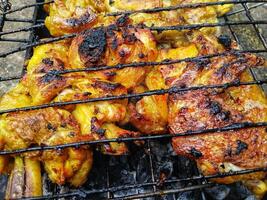 sweet and spicy grilled chicken photo